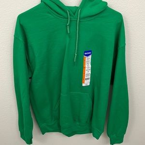 never worn still has tags green sweatshirt